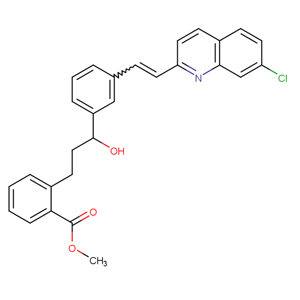 2-[3-(S)-[3-[2-(7-氯-2-喹啉基)乙烯基]苯基]-3-羥基丙基]苯甲酸甲酯,Methyl [E]-2-[3-(S)-[3-[2-(7-Chloro-2-quinolinyl)ethenyl]phenyl]-3-hydroxypropyl]benzoate