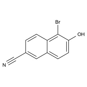 CATO_1-溴-6-氰基-2-萘酚_1192026-57-5_97%