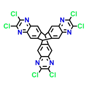 2,3,9,10,18,19-hexachloro-6,13-dihydro-6,13-[6,7]epiquinoxalinobenzo[1,2-g:4,5-g