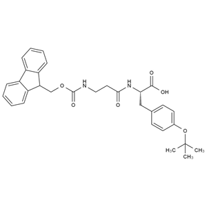 CATO_Fmoc-β-丙氨酸-酪氨酸(tBu)-OH__97%