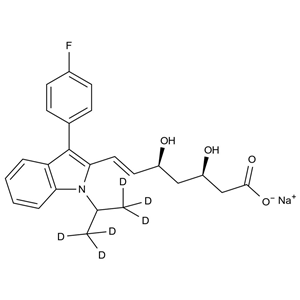 CATO_氟伐他汀-D6鈉鹽__97%