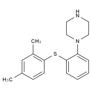 沃替西汀,Vortioxetine