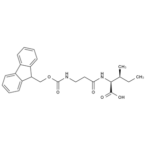 CATO_Fmoc-β-丙氨酸-異亮氨酸-OH_2171270-66-7_97%