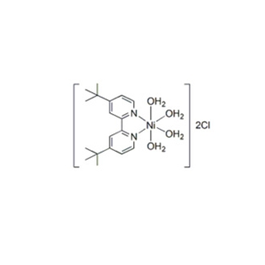 2035424-75-8  4,4'-二-叔丁基-2,2'-联吡啶四水二氯化镍  Nickel, tetraaqua[4,4'-bis(1,1-dimethylethyl)-2,2'-bipyridine], chloride