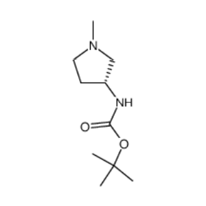 2-甲基-2-丙基[(3R)-1-甲基-3-吡咯烷基]氨基甲酸酯,3-N-tert-butoxycarbonyl-3-(R)-amino-1-methylpyrrolidine