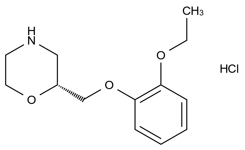 (R)-維洛沙秦 鹽酸鹽,(R)-Viloxazine Hydrochloride