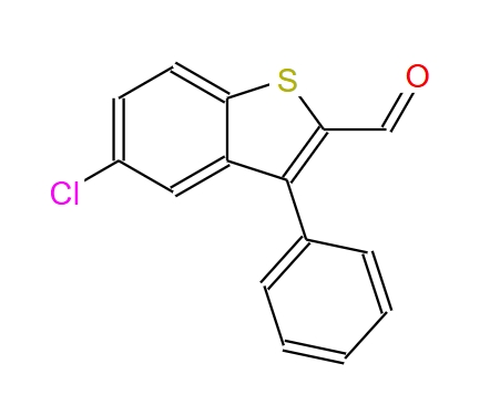 5-氯-3-苯基苯并[B]噻吩-2-甲醛,5-Chloro-3-phenylbenzo[b]thiophene-2-carbaldehyde