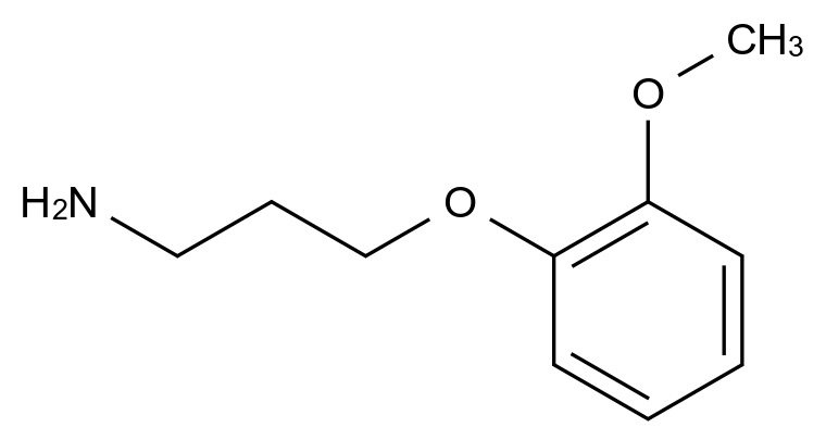 3-(2-甲氧基苯氧基)丙胺,3-(2-Methoxyphenoxy)propylamine