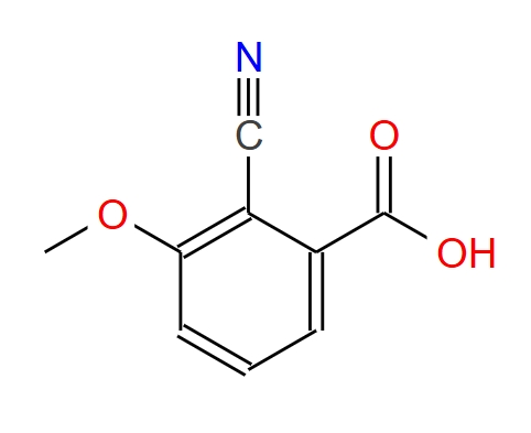 2-氰基-3-甲氧基苯甲酸,2-Cyano-3-methoxybenzoic acid