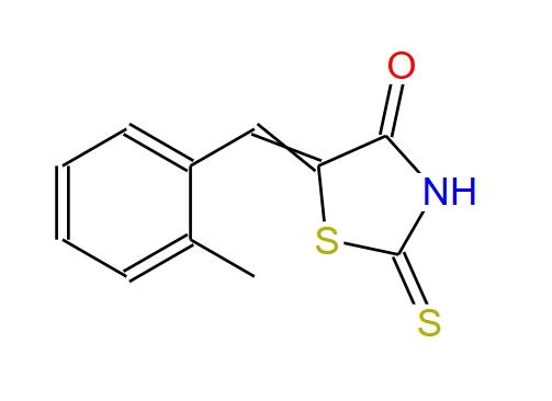 5-(2-甲基-苯亞甲基)-2-硫代-四氫噻唑-4-酮,AKOS B018337