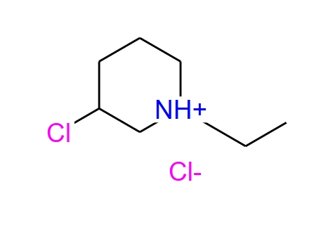 3-氯-1-乙基哌啶鹽酸鹽,3-chloro-1-ethylpiperidinium chloride