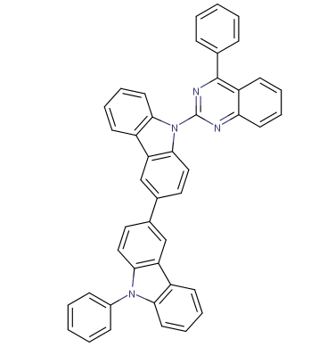 9-苯基-9'-(4-苯基-2-喹唑啉基)-3,3'-聯(lián)-9H-咔唑,9-Phenyl-9'-(4-phenyl-2-quinazolinyl)-3,3'-bi-9H-carbazole