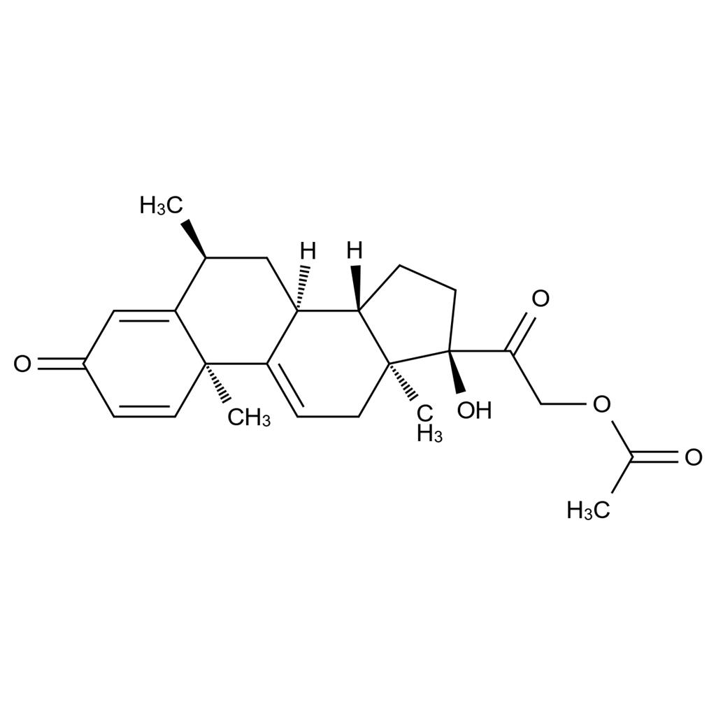 Delta-9,11-methylprednisolone Acetate