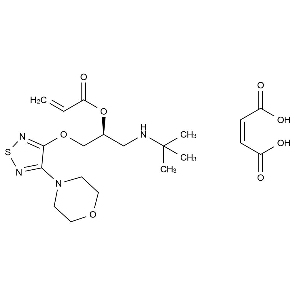 噻嗎洛爾雜質(zhì)19 馬來(lái)酸,Timolol Impurity 19 Maleate