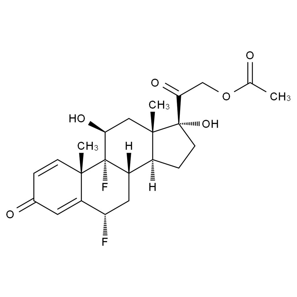 二氟潑尼松龍-21-乙酸酯,Difluoroprednisolone-21-Acetate