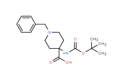 1-芐基-4-(BOC-氨基)哌啶-4-羧酸