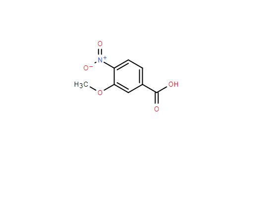 3-甲氧基-4-硝基苯甲酸,3-Methoxy-4-nitrobenzoic acid