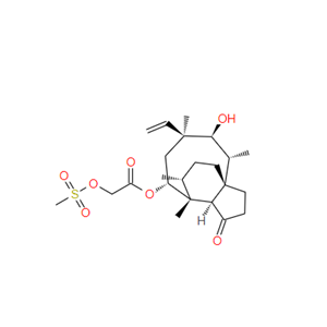 截短側(cè)耳素-22-甲磺酸酯,2-[(Methylsulfonyl)oxy]acetic acid (3aS,4R,5S,6S,8R,9R,9aR,10R)-6-ethenyldecahydro-5-hydroxy-4,6,9,10-tetramethyl-1-oxo-3a,9-propano-3aH-cyclopentacycloocten-8-yl ester