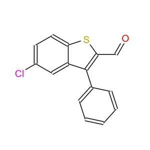 5-氯-3-苯基苯并[B]噻吩-2-甲醛,5-Chloro-3-phenylbenzo[b]thiophene-2-carbaldehyde