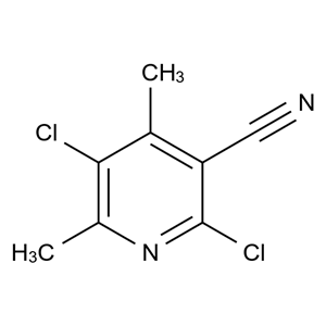 CATO_2,5-二氯-4,6-二甲基煙腈_91591-63-8_97%