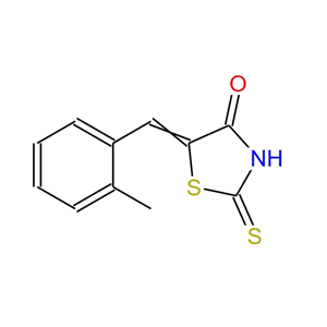 5-(2-甲基-苯亞甲基)-2-硫代-四氫噻唑-4-酮