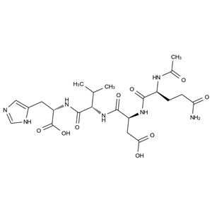 Ac-Gln-Asp-Val-His-OH,Acetyl tetrapeptide-9(Dermican LS 9837)