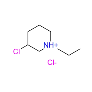 3-氯-1-乙基哌啶鹽酸鹽,3-chloro-1-ethylpiperidinium chloride