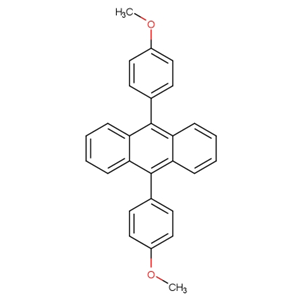 24672-76-2  9,10-双(4-甲氧基苯基)蒽  9,10-Bis(4-methoxyphenyl)anthracene