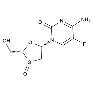 恩曲他濱S-氧化物(亞砜手性混合物),Emtricitabine S-oxide(Mixture)