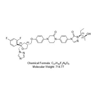 泊沙康唑哌嗪單羰基異構體1雜質,Posaconazole piperazin monocarbonyl isomer 1 impurity