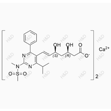 瑞舒伐他汀EP雜質M(鈣鹽),Rosuvastatin EP Impurity M (Calcium Salt)