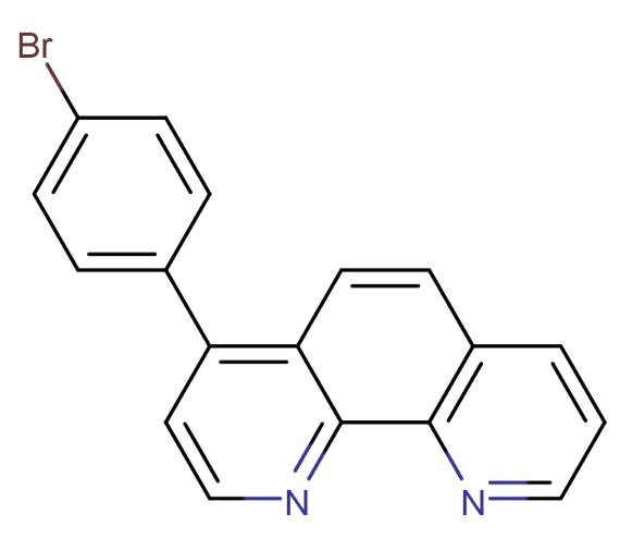 4-(4-溴苯基)-1,10-菲咯啉,4-(4-Bromophenyl)-1,10-phenanthroline