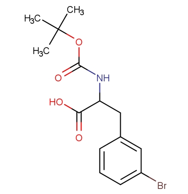 Boc-L-3-溴苯丙氨酸,(S)-N-Boc-3-Bromophenylalanine