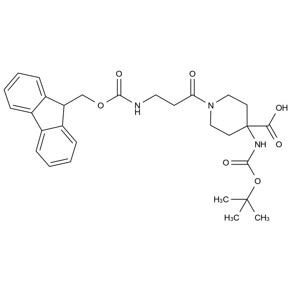 Fmoc-β-丙氨酰-Pip(Boc)-OH,Fmoc-β-Ala-Pip(Boc)OH