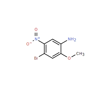 4-溴-2-甲氧基-5-硝基苯胺,4-bromo-2-methoxy-5-nitrobenzenamine