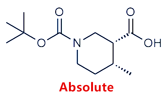 (3R,4R)-1-(叔丁氧羰基)-4-甲基哌啶-3-羧酸,(3R,4R)-1-(tert-Butoxycarbonyl)-4-methylpiperidine-3-carboxylic acid