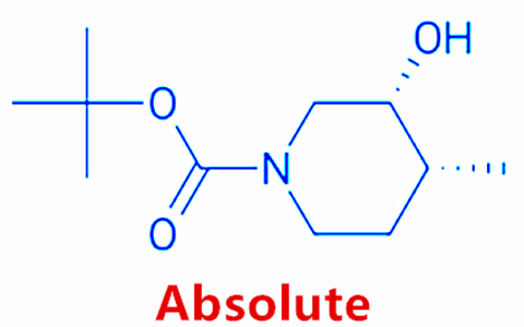 (3R,4R)-3-羥基-4-甲基哌啶-1-羧酸叔丁酯,tert-butyl (3R,4R)-3-hydroxy-4-methylpiperidine-1-carboxylate