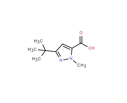 3-(叔丁基)1-甲基-1H-吡唑-5-羧酸,3-(TERT-BUTYL)-1-METHYL-1H-PYRAZOLE-5-CARBOXYLIC ACID