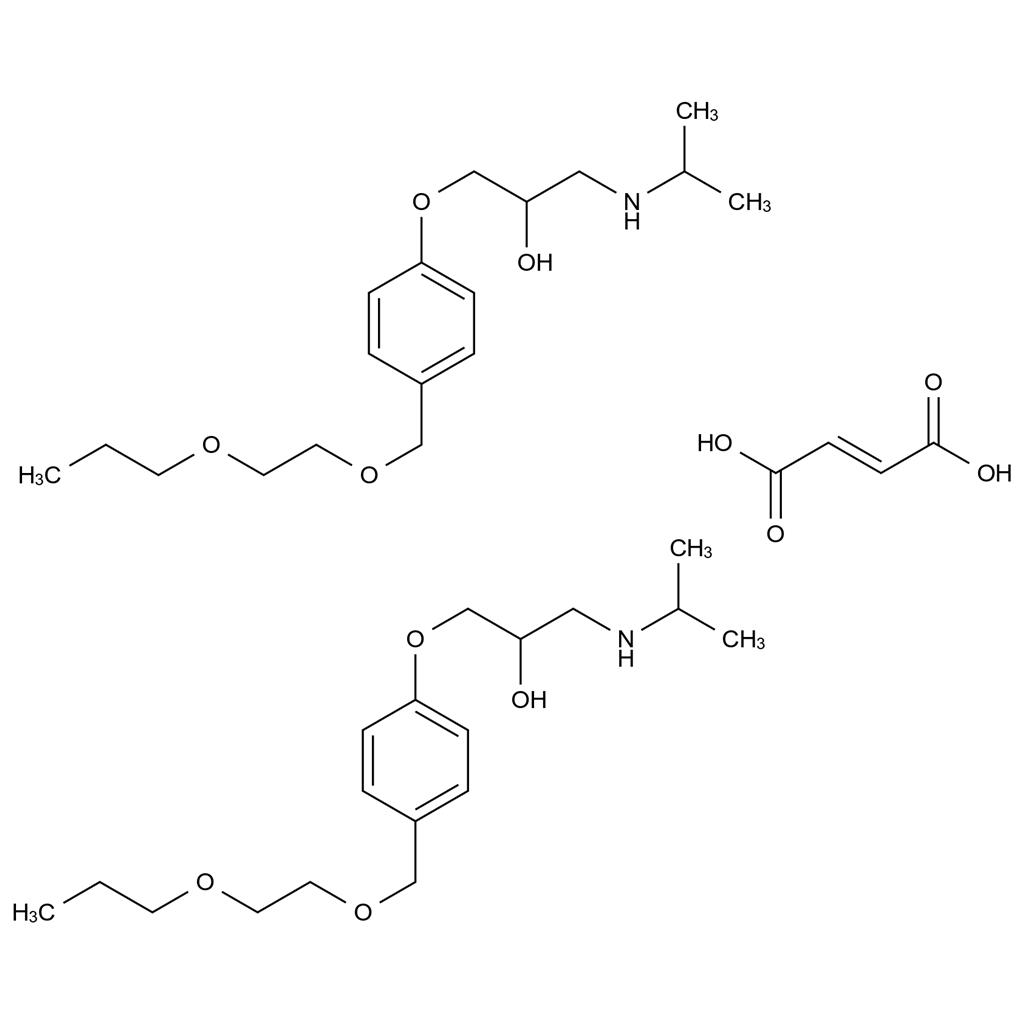 比索洛爾EP雜質(zhì)B 半富馬酸鹽,Bisoprolol EP Impurity B Hemifumarate