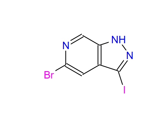 5-溴-3-碘-1H-吡唑并[3,4-C]吡啶,5-bromo-3-iodo-1H-pyrazolo[3,4-c]pyridine