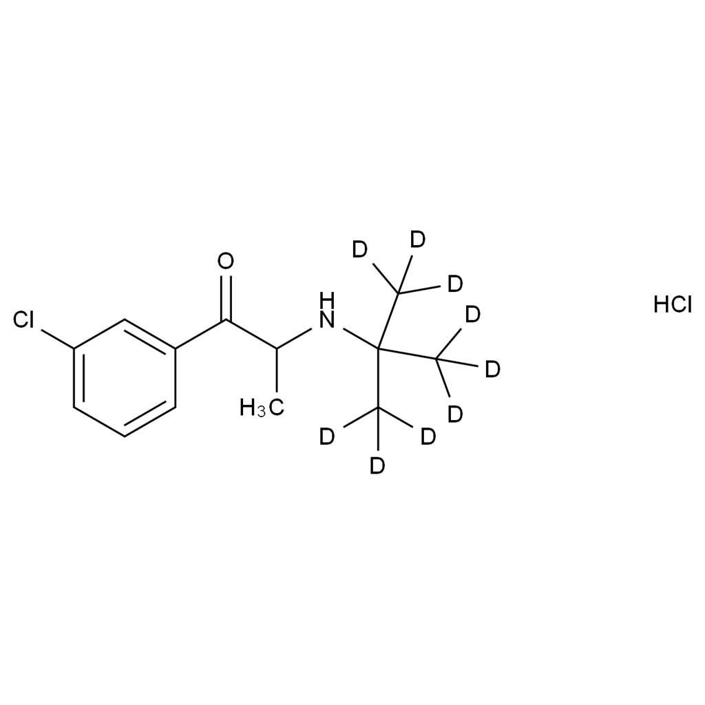 安非他酮d9鹽酸鹽,Bupropion-d9 Hydrochloride