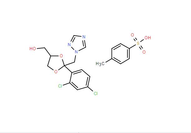 3- [2-（2,4-二氯苯基）-2-（1,2,4-三唑-1-基甲基）-1,3-二氧戊環(huán)-4-基] -2,4-二甲基苯磺酸鹽,(2R,4R)-[2-(2,4-Dichlorophenyl)-2-(1H-1,2,4-triazol-1-ylmethyl)-1,3-dioxola(2R,4R)-[2-(2,4-Dichlorophenyl)-2-(1H-1,2,4-triazol-1-ylmethyl)-1,3-dioxolan-4-yl]methyl-4-methylbenzenesulphonate