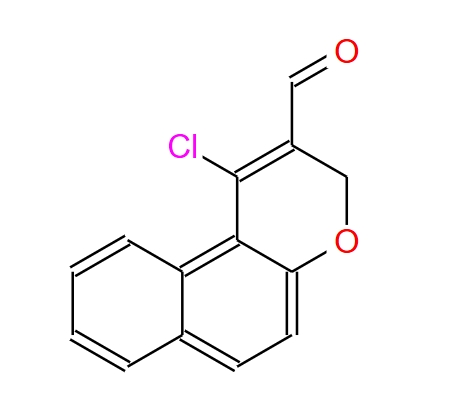 1-氯-3H-苯并[F]色烯-2-甲醛,1-Chloro-formyl-3H-benzo[f]chromene