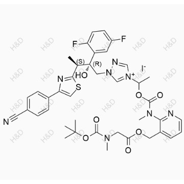 艾沙康唑雜質(zhì)79(碘鹽),Isavuconazole Impurity 79(Iodate)