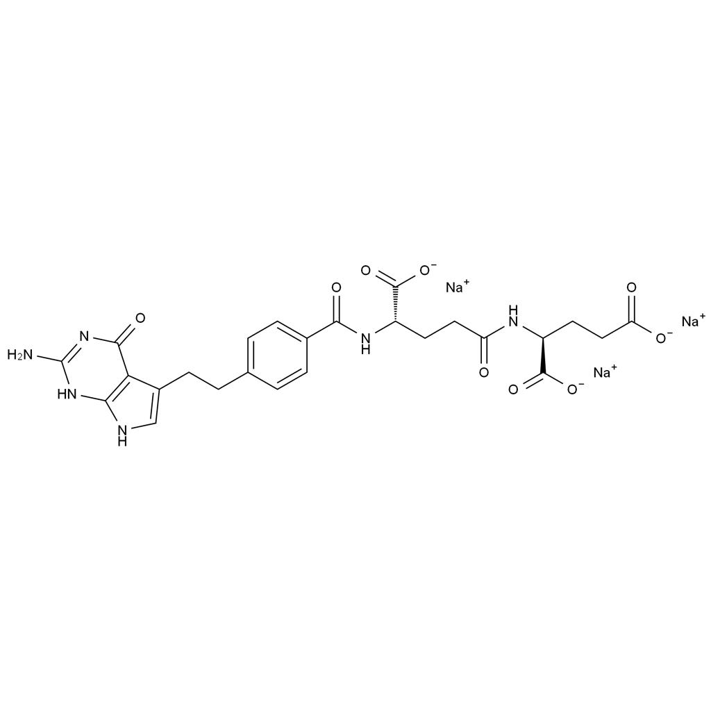 培美曲塞EP雜質(zhì)D 3鈉鹽,Pemetrexed EP Impurity D Trisodium salt