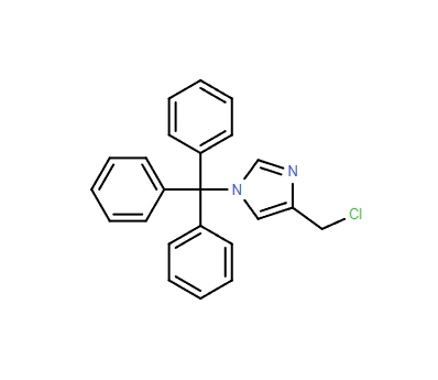 1-三苯甲基-4-氯甲基咪唑,4-(CHLOROMETHYL)-1-TRITYL-1H-IMIDAZOLE