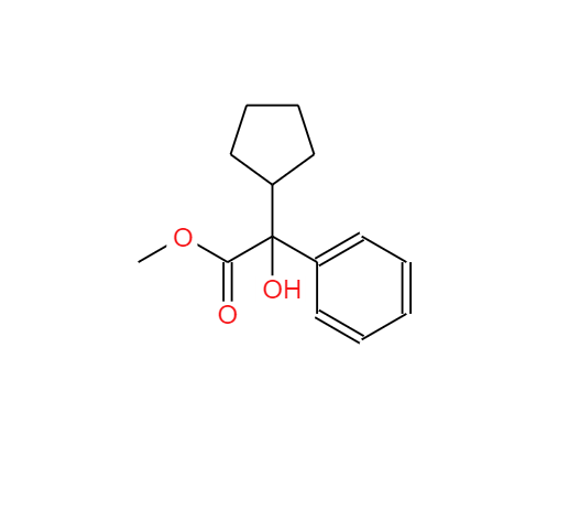 2-環(huán)戊基-2-羥基苯乙酸甲酯,2-Cyclopentyl-2-hydroxy-benzeneacetic Acid Methyl Ester