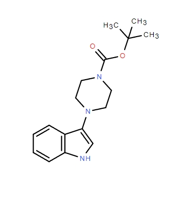 4-(1H-吲哚-3-基)哌嗪-1-甲酸叔丁酯,tert-Butyl 4-(1H-indol-3-yl)piperazine-1-carboxylate