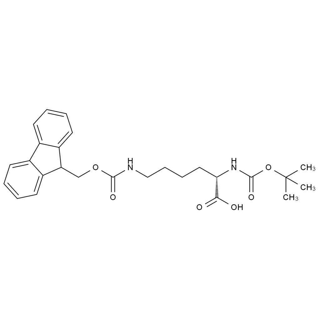 叔丁氧羰基-N'-Fmoc賴氨酸,Boc-Lys(Fmoc)-OH