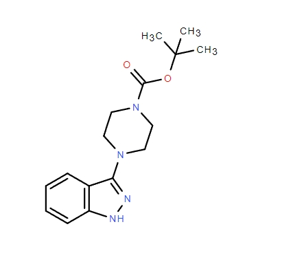 4-(1H-吲唑-3-基)哌嗪-1-甲酸叔丁酯,tert-Butyl 4-(1H-indazol-3-yl)piperazine-1-carboxylate